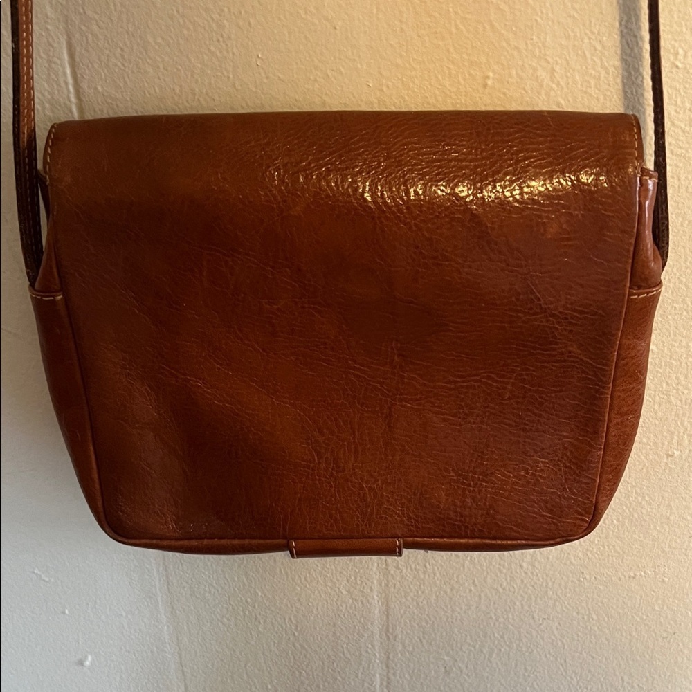 Furla vintage Tan Leather Shoulder Bag - Picture 3 of 11